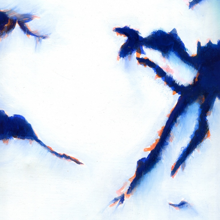 Brig painting - peinture - huile - 35 x 50 cm
