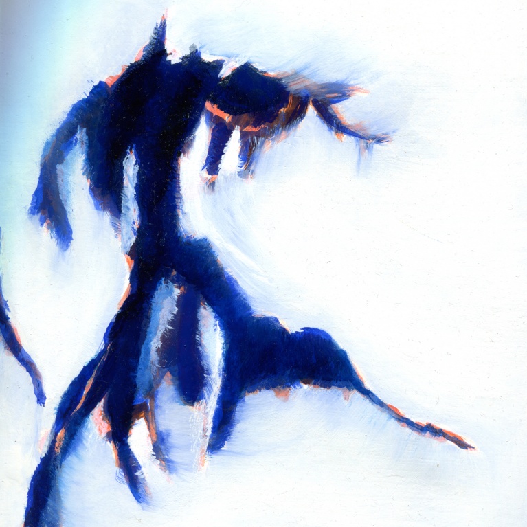 Brig painting - peinture - huile - 35 x 50 cm